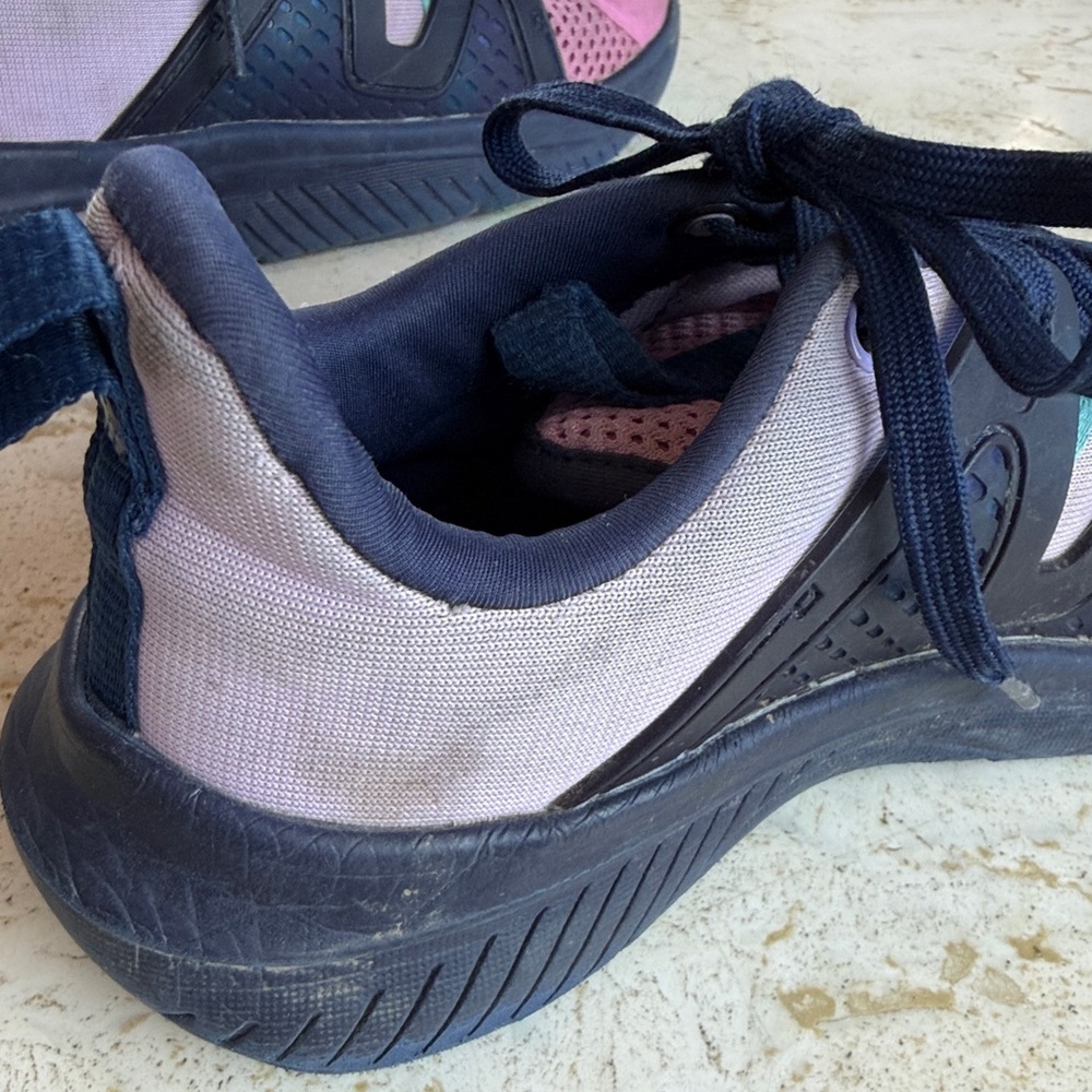 Target Navy and pink Sneakers girls size 13 - Picture 6 of 10